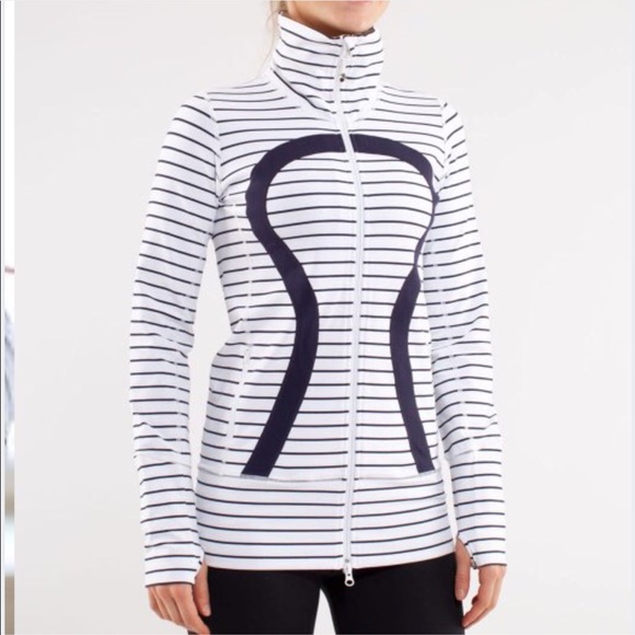 lululemon athletica Jackets & Blazers - Lululemon quiet stripe jacket